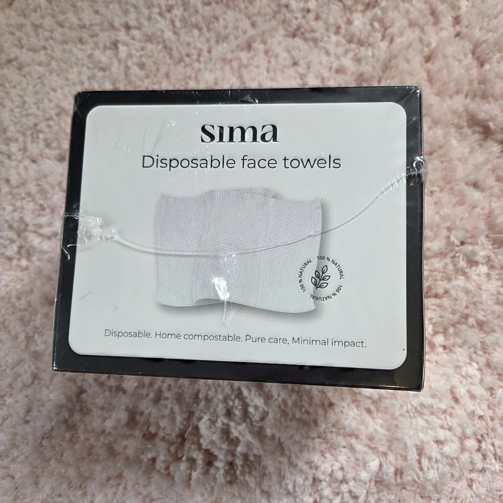 Sima Disposable Face Towels cotton 50 NEW